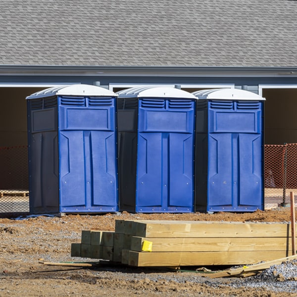 what is the maximum capacity for a single portable restroom in Stantonville TN